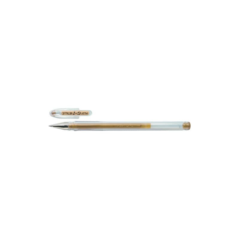 Penna a sfera gel Pilot G-1 punta fine 0,7 mm oro - 001681 (Conf.12)