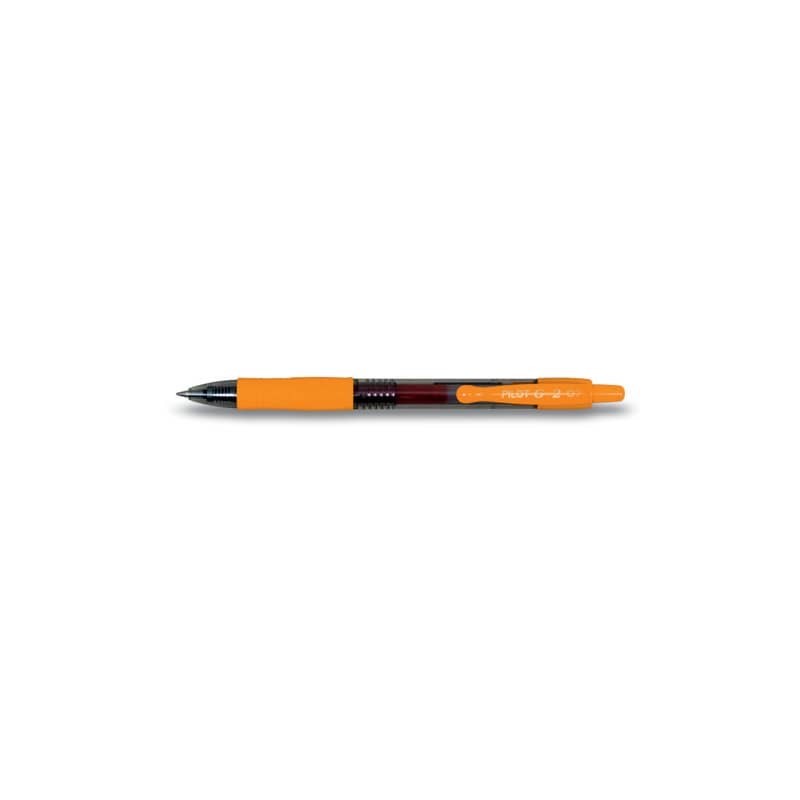 Penna gel a scatto Pilot G-2 0,7 mm arancione - 001393 (Conf.12)