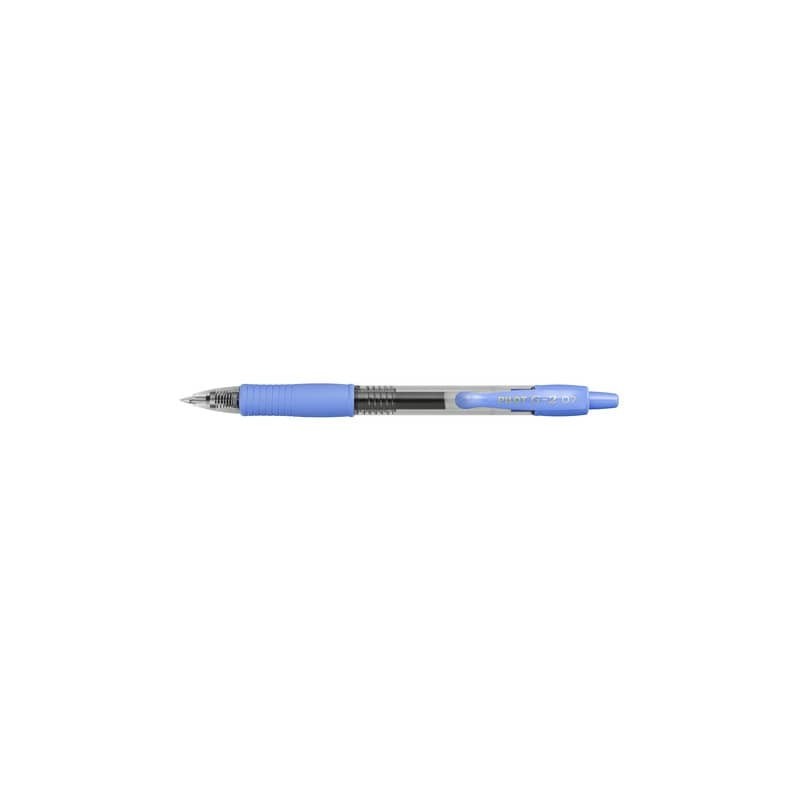Penna gel a scatto Pilot G-2 0,7 mm sky blue - 001396 (Conf.12)