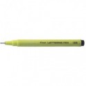 Penna punta in fibra Pilot Lettering colore nero 1 mm - 008465 (Conf.12)