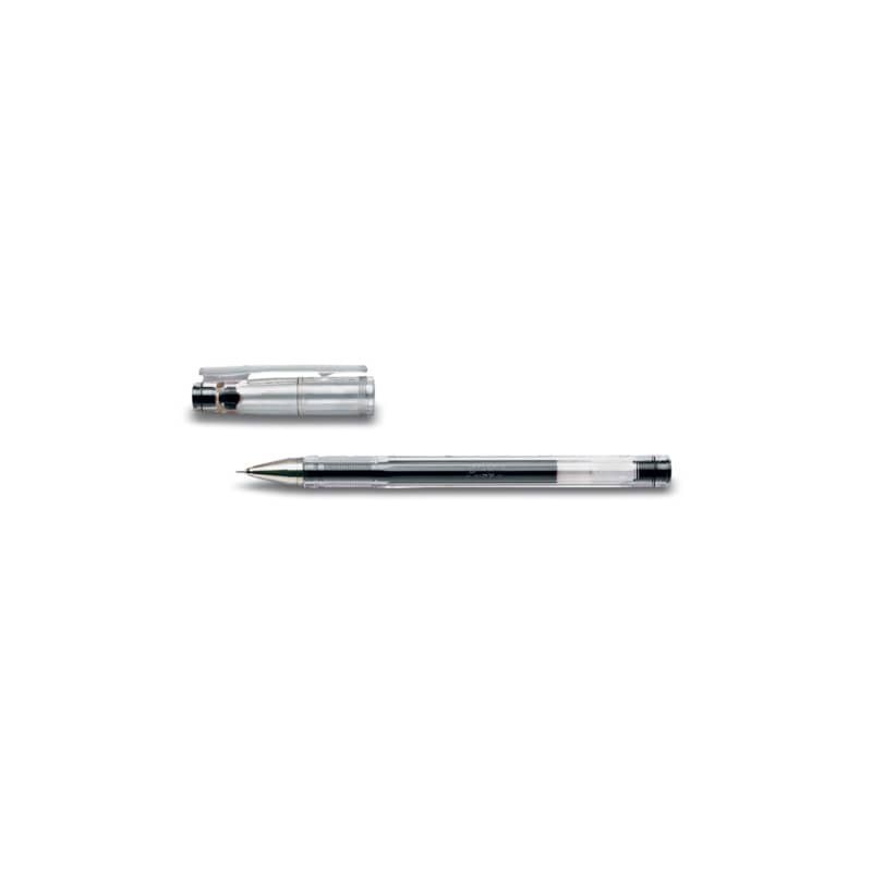 Penna roller Pilot G-TEC-C4 inchiostro gel ricaricabile punta 0,4 mm nero - 0011650 (Conf.12)