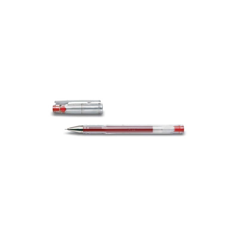 Penna roller Pilot G-TEC-C4 inchiostro gel ricaricabile punta 0,4 mm rosso - 0011652 (Conf.12)