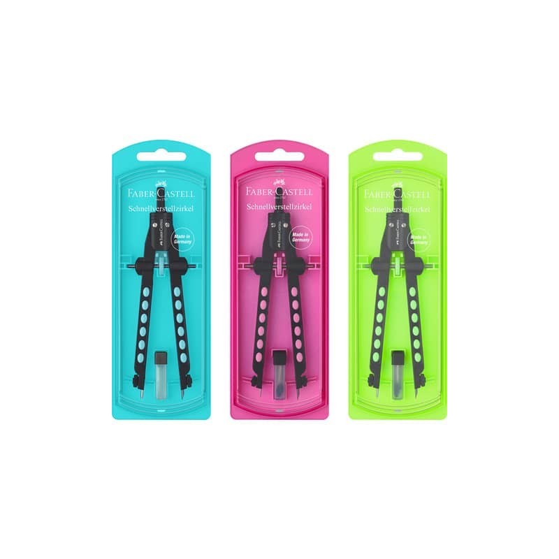 Espositore 5 balaustroni Faber-Castell Factory neon colori assortiti - 174342