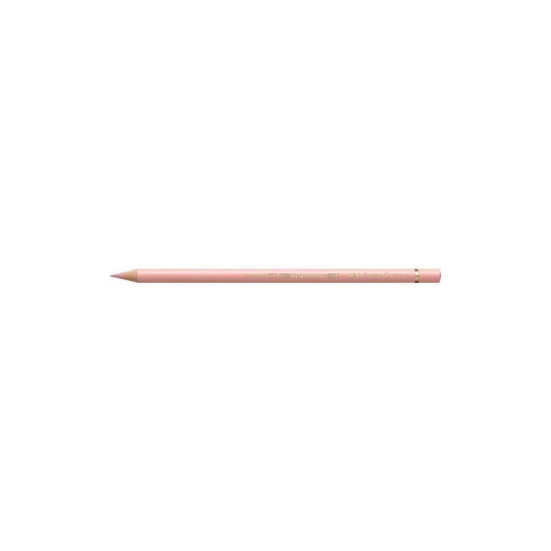 Matite colorate permanenti Faber Castell Polychromos mina 3,8 mm conf. 6 pezzi - rosa carne chiaro - 110132