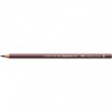 Matite colorate permanenti Faber Castell Polychromos mina 3,8 mm conf. 6 pezzi - caput mortuum - 110169