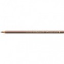 Matite colorate permanenti Faber Castell Polychromos mina 3,8 mm conf. 6 pezzi - bistro - 110179