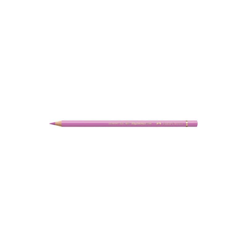 Matite colorate permanenti Faber Castell Polychromos mina 3,8 mm conf. 6 pezzi - magenta chiaro - 110119