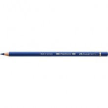 Matite colorate permanenti Faber Castell Polychromos mina 3,8 mm conf. 6 pezzi - blu elio rossiccio - 110151