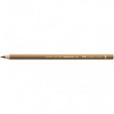 Matite colorate permanenti Faber Castell Polychromos mina 3,8 mm conf. 6 pezzi - marrone ocra - 110182