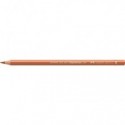 Matite colorate permanenti Faber Castell Polychromos mina 3,8 mm conf. 6 pezzi - ocra bruciato - 110187
