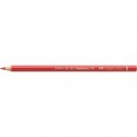 Matite colorate permanenti Faber Castell Polychromos mina 3,8 mm conf. 6 pezzi - rosso scarlatto - 110118