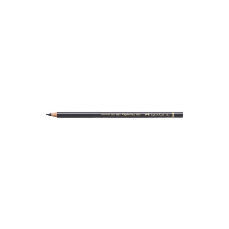 Matite colorate permanenti Faber Castell Polychromos mina 3,8 mm conf. 6 pezzi - verde caldo IV - 110275