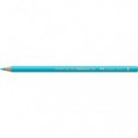 Matite colorate permanenti Faber Castell Polychromos mina 3,8 mm conf. 6 pezzi - turchese cobalto chiaro - 110154