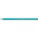 Matite colorate permanenti Faber Castell Polychromos mina 3,8 mm conf. 6 pezzi Faber-Castell verde cobalto - 110156