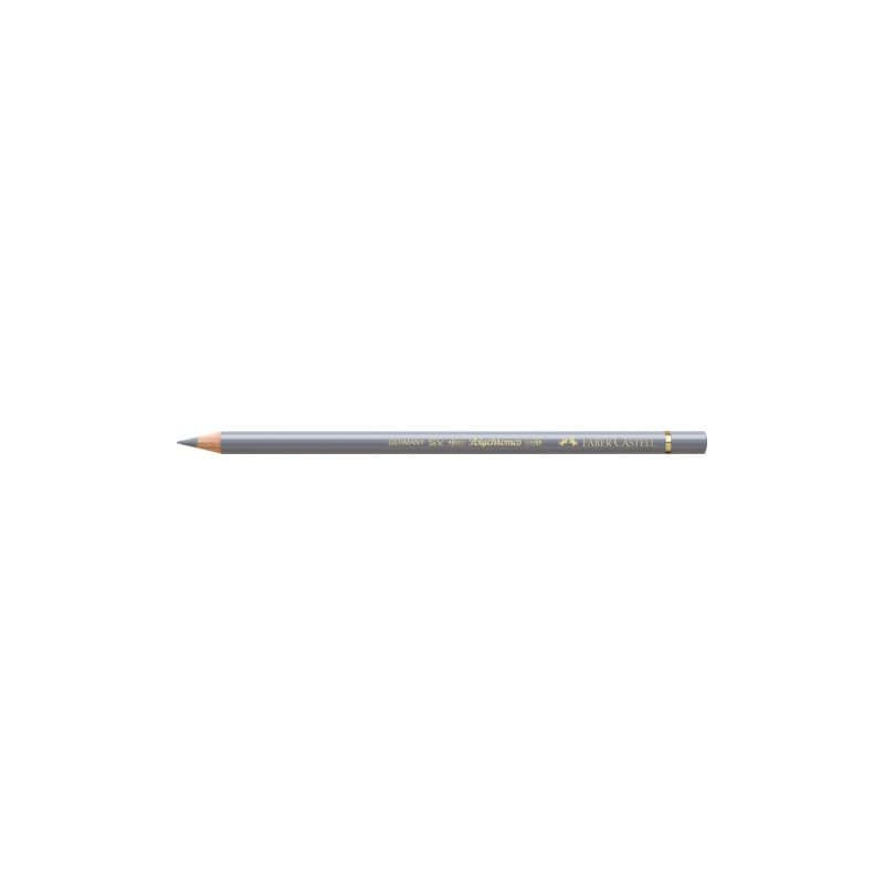 Matite colorate permanenti Faber Castell Polychromos mina 3,8 mm conf. 6 pezzi - grigio freddo III - 110232