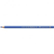 Matite colorate permanenti Faber Castell Polychromos mina 3,8 mm conf. 6 pezzi - oltremare - 110120