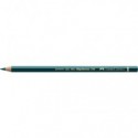 Matite colorate permanenti Faber Castell Polychromos mina 3,8 mm conf. 6 pezzi - verde cobalto intenso - 110158