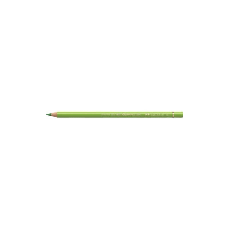 Matite colorate permanenti Faber Castell Polychromos mina 3,8 mm conf. 6 pezzi - verde primavera - 110170