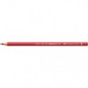 Matite colorate permanenti Faber Castell Polychromos mina 3,8 mm conf. 6 pezzi - rosso intenso - 110223
