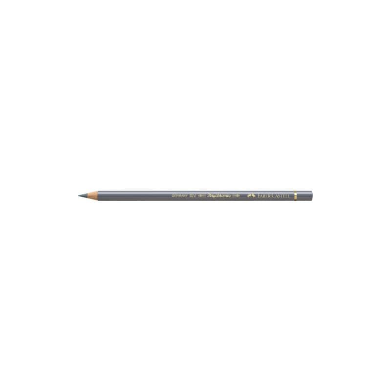 Matite colorate permanenti Faber Castell Polychromos mina 3,8 mm conf. 6 pezzi - grigio freddo IV - 110233