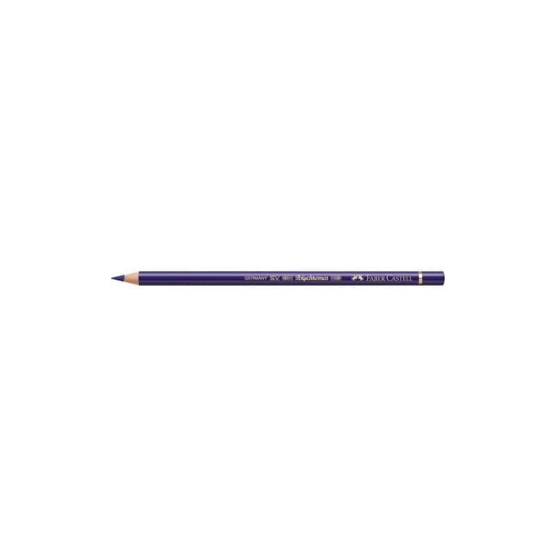 Matite colorate permanenti Faber Castell Polychromos mina 3,8 mm conf. 6 pezzi Faber-Castell malva - 110249