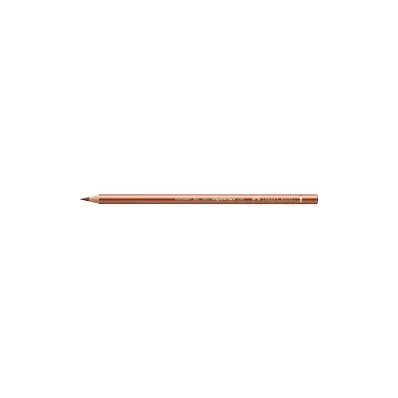 Matite colorate permanenti Faber Castell Polychromos mina 3,8 mm conf. 6 pezzi - rame - 110252