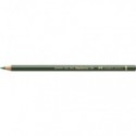 Matite colorate permanenti Faber Castell Polychromos mina 3,8 mm conf. 6 pezzi - verde cromo ossido opaco - 110174