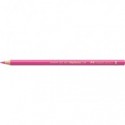 Matite colorate permanenti Faber Castell Polychromos mina 3,8 mm conf. 6 pezzi - rosa porpora chiaro - 110128