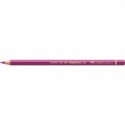 Matite colorate permanenti Faber Castell Polychromos mina 3,8 mm conf. 6 pezzi - rosa porpora medio - 110125