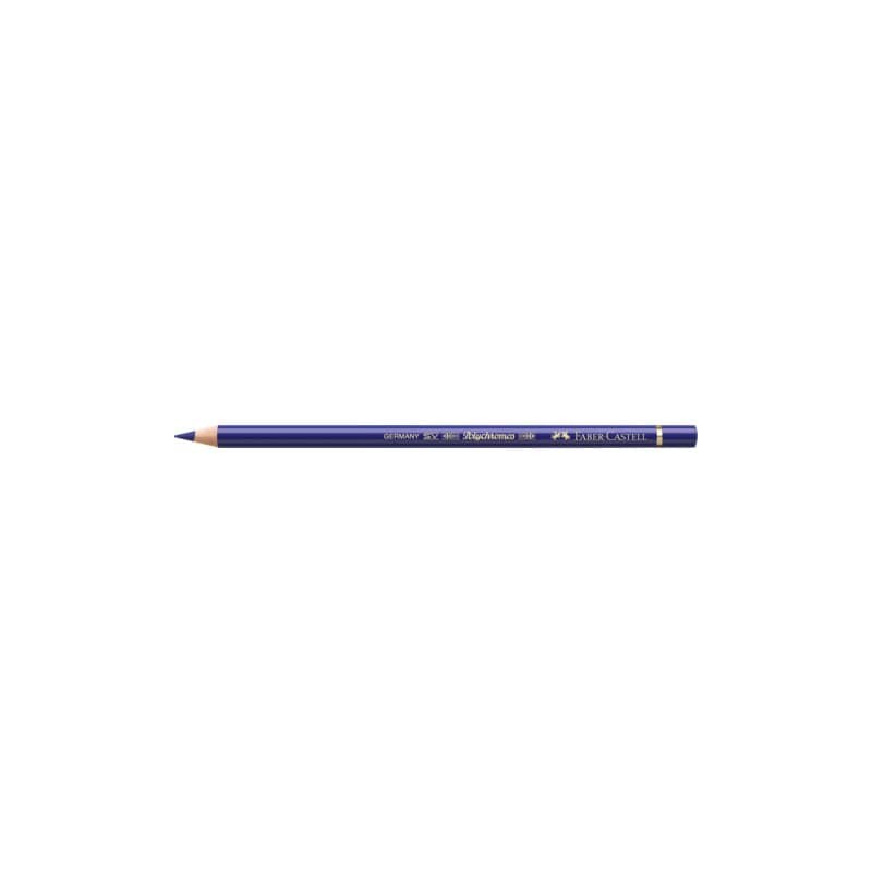 Matite colorate permanenti Faber Castell Polychromos mina 3,8 mm conf. 6 pezzi Faber-Castell blu di delft - 110141
