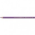 Matite colorate permanenti Faber Castell Polychromos mina 3,8 mm conf. 6 pezzi - viola manganese - 110160