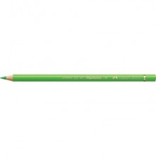 Matite colorate permanenti Faber Castell Polychromos mina 3,8 mm conf. 6 pezzi - verde erba - 110166