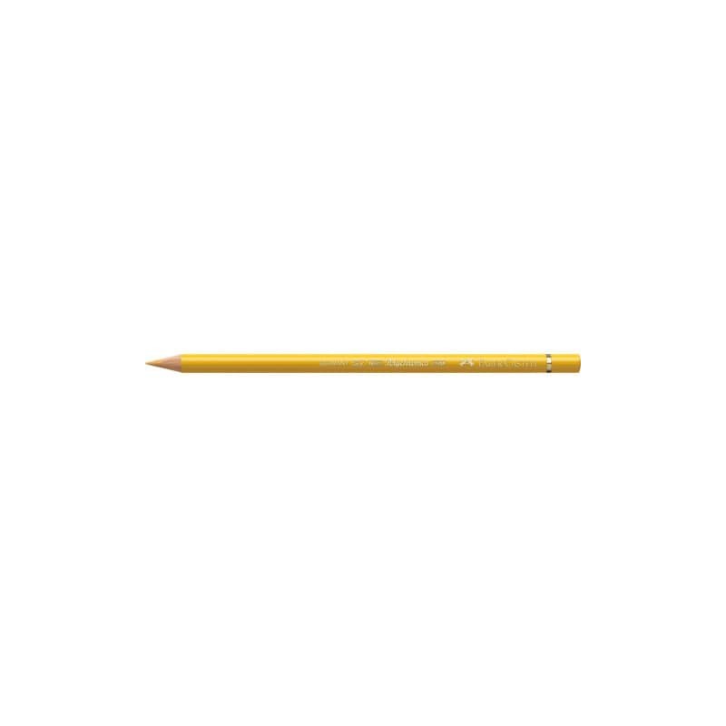 Matite colorate permanenti Faber Castell Polychromos mina 3,8 mm conf. 6 pezzi - giallo napoletano scuro - 110184