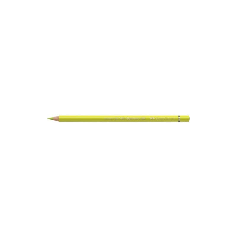 Matite colorate permanenti Faber Castell Polychromos mina 3,8 mm conf. 6 pezzi - giallo cadmio trasparente - 110205