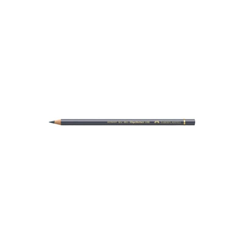 Matite colorate permanenti Faber Castell Polychromos mina 3,8 mm conf. 6 pezzi - grigio freddo V - 110234