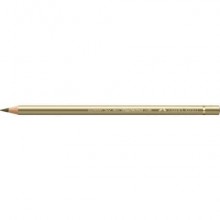 Matite colorate permanenti Faber Castell Polychromos mina 3,8 mm conf. 6 pezzi - oro - 110250