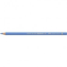 Matite colorate permanenti Faber Castell Polychromos mina 3,8 mm conf. 6 pezzi - oltremare chiaro - 110140