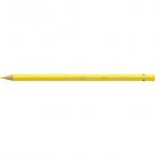 Matite colorate permanenti Faber Castell Polychromos mina 3,8 mm conf. 6 pezzi - giallo cromo chiaro - 110106