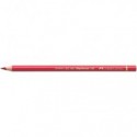 Matite colorate permanenti Faber Castell Polychromos mina 3,8 mm conf. 6 pezzi - carminio permanente - 110126