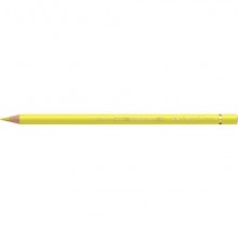 Matite colorate permanenti Faber Castell Polychromos mina 3,8 mm conf. 6 pezzi - giallo chiaro - 110104