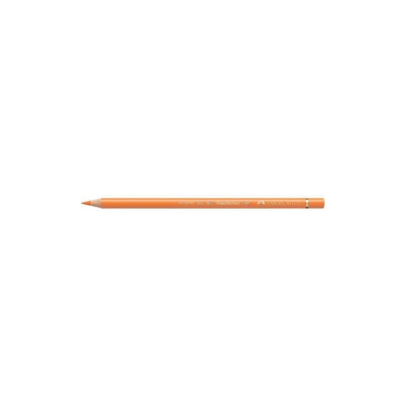 Matite colorate permanenti Faber Castell Polychromos mina 3,8 mm conf. 6 pezzi - arancione cadmio - 110111