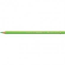 Matite colorate permanenti Faber Castell Polychromos mina 3,8 mm conf. 6 pezzi - verde chiaro - 110171