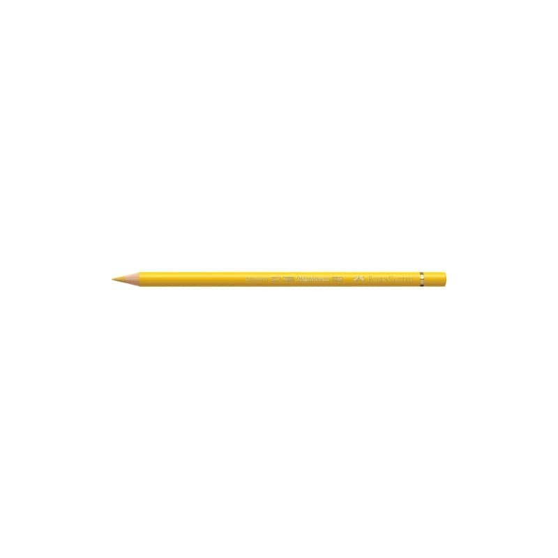 Matite colorate permanenti Faber Castell Polychromos mina 3,8 mm conf. 6 pezzi - giallo napoletano - 110185