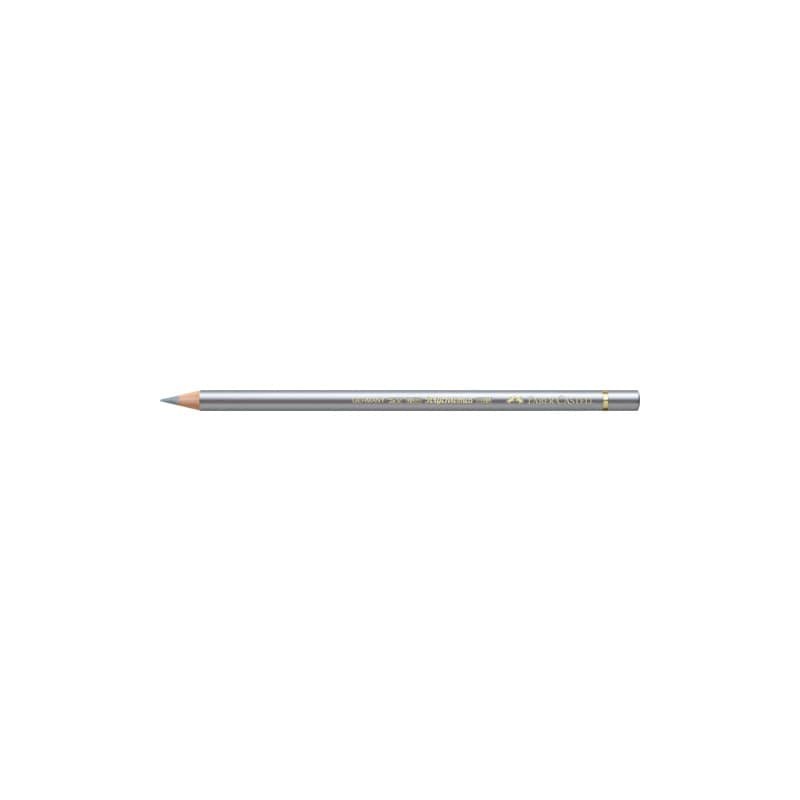 Matite colorate permanenti Faber Castell Polychromos mina 3,8 mm conf. 6 pezzi - argento - 110251