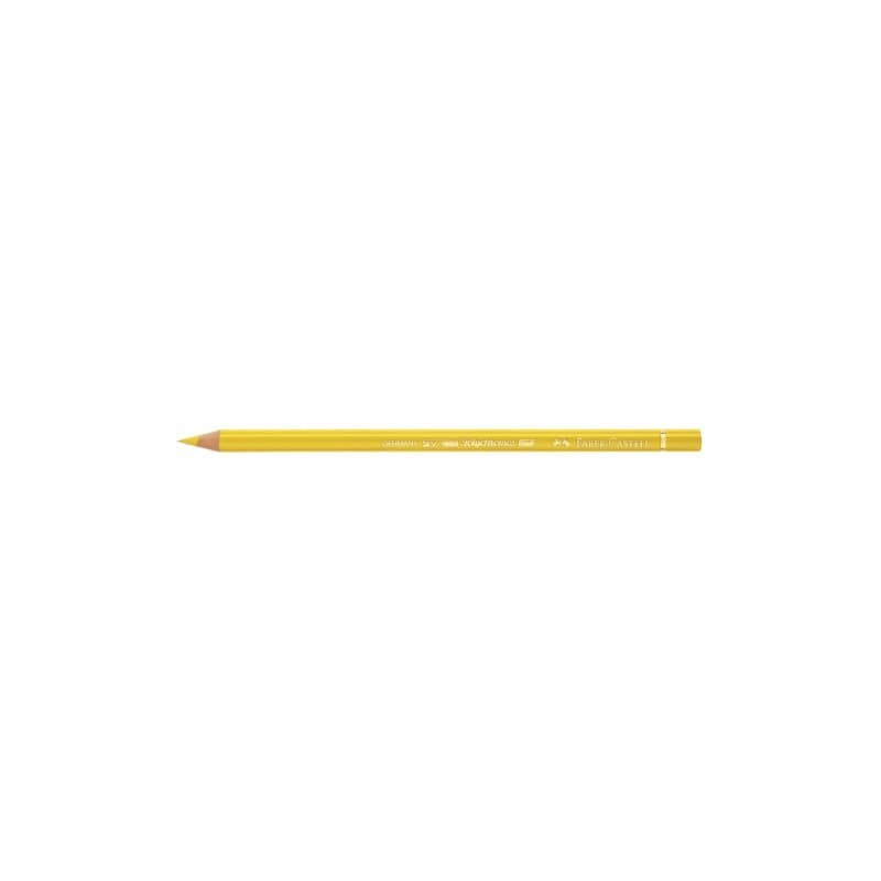 Matite colorate permanenti Faber Castell Polychromos mina 3,8 mm conf. 6 pezzi - giallo cadmio chiaro - 110105