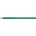 Matite colorate permanenti Faber Castell Polychromos mina 3,8 mm conf. 6 pezzi - verde ftalico scuro - 110264
