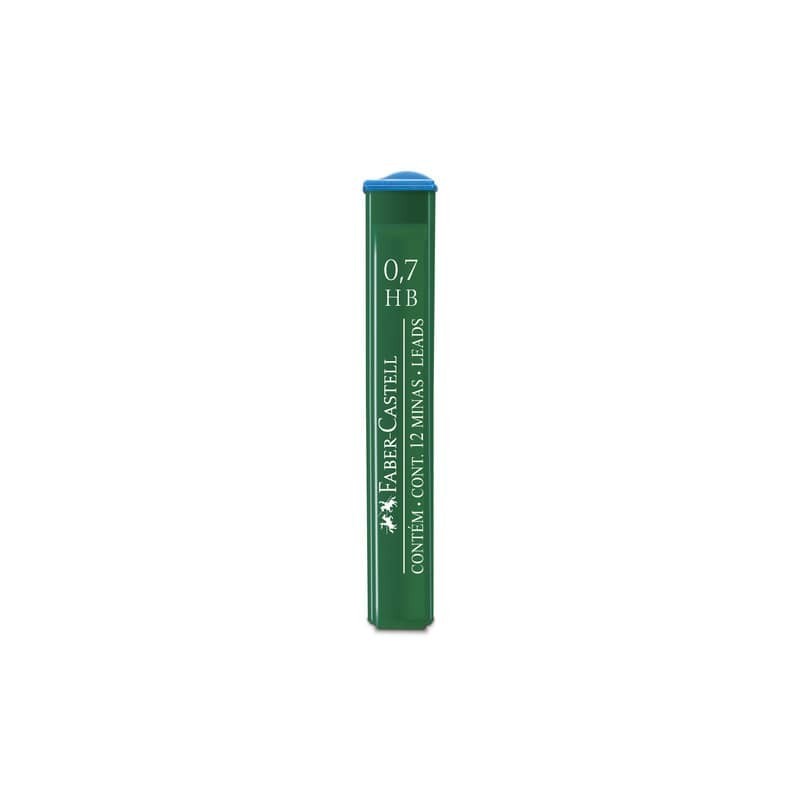 Astucci 12 mine HB Faber-Castell Poly 0,7 mm - scatola 12 astucci 521700