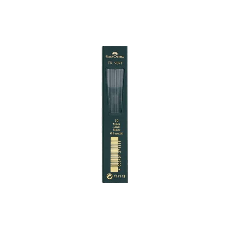Astuccio 10 mine 2H Faber-Castell TK 9071 2 mm 127112