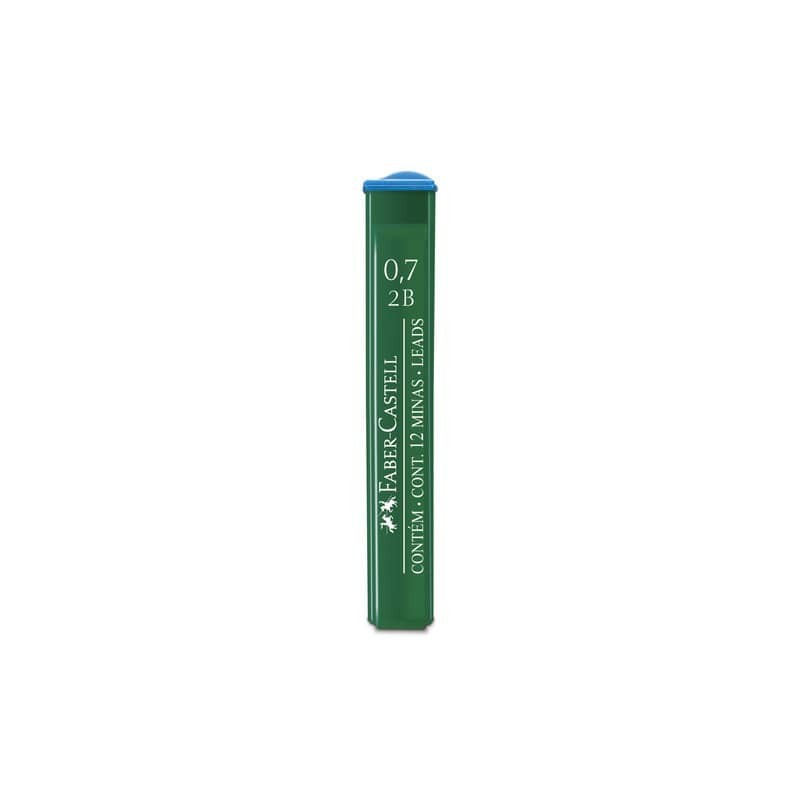 Astucci 12 mine 2B Faber-Castell Super Polymer 0,7 mm - scatola 12 astucci 521702