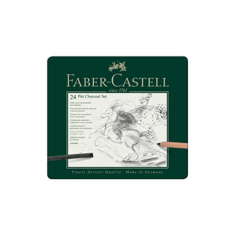 Set belle arti Faber Castell Monochrome charcoal - 112978
